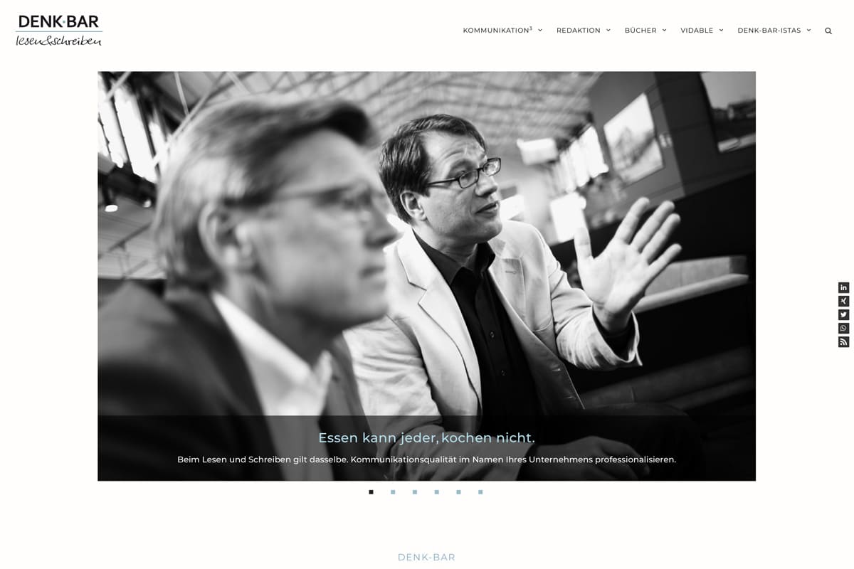 Website Kommunikationsagentur - netzwerk.design